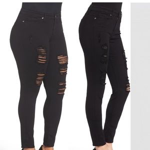 GOOD AMERICAN | High Rise Skinny Jeans